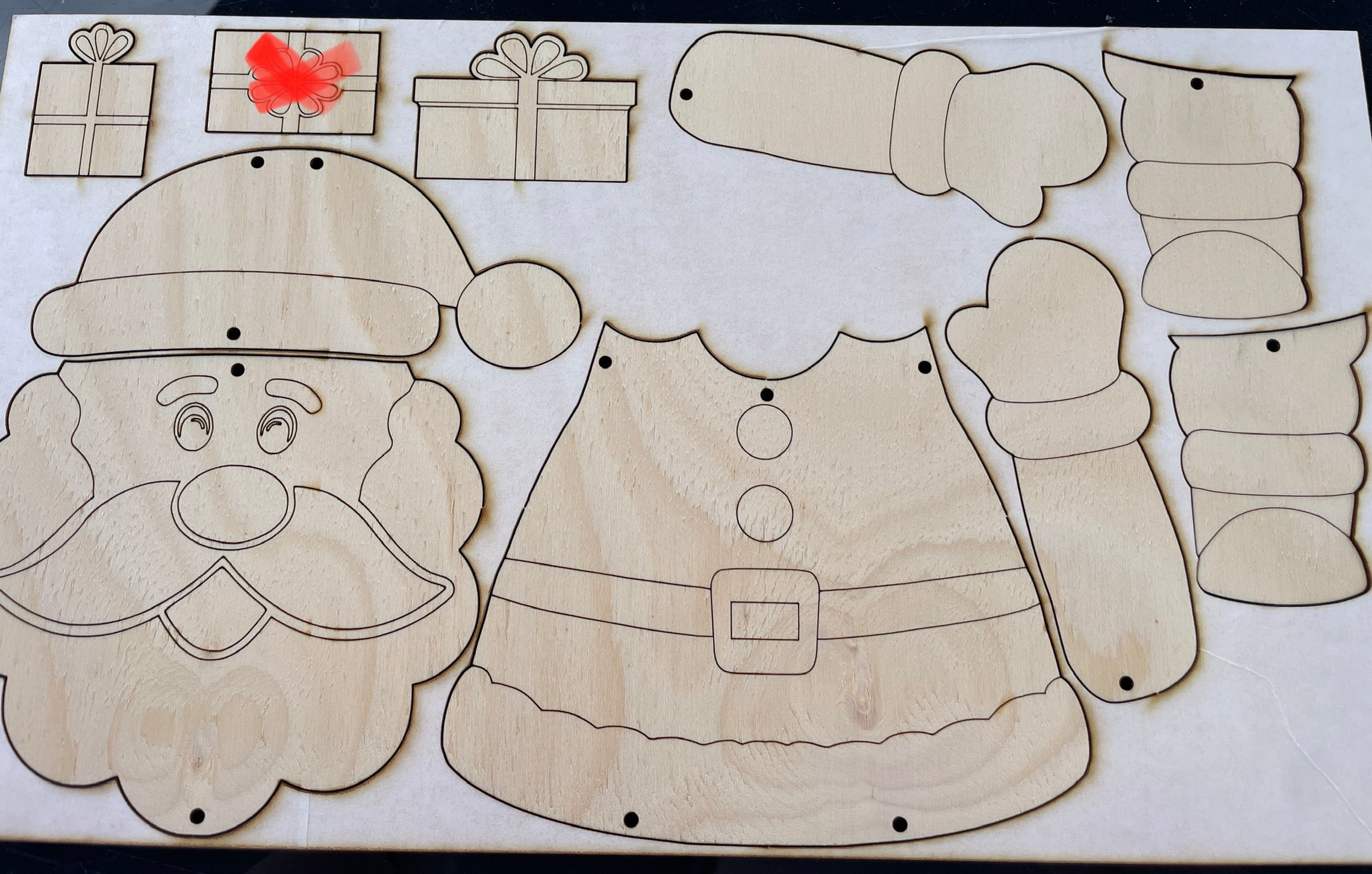 DIY Create Your Own Santa – Emma Jae Custom Laser Designs