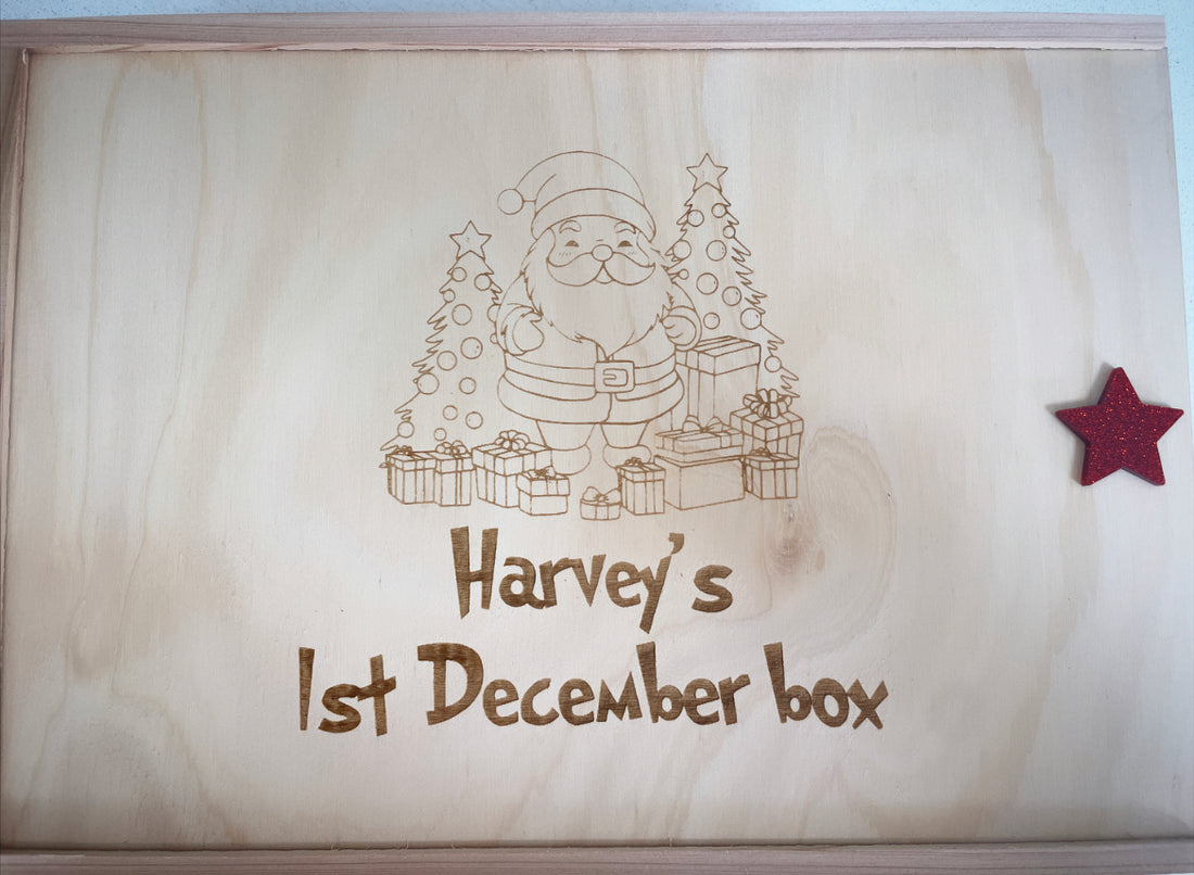 Christmas keepsake box