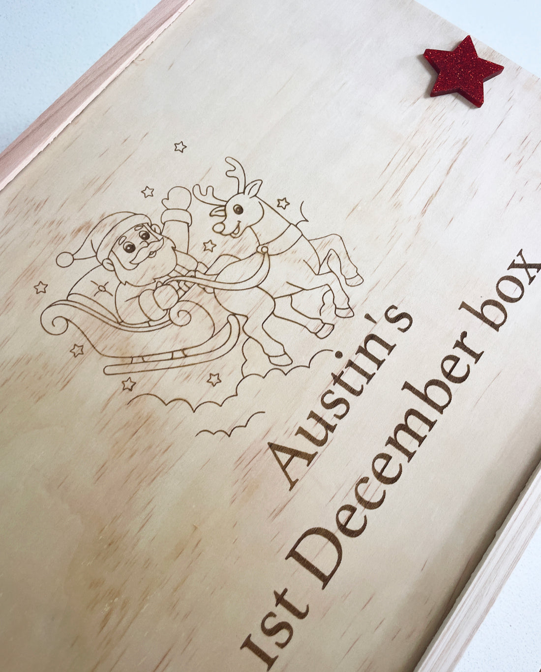 Christmas keepsake box