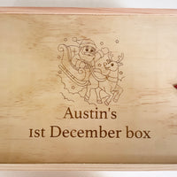 Christmas keepsake box