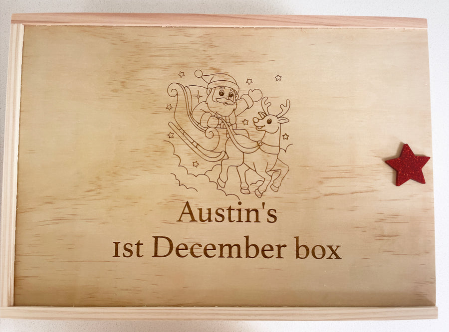 Christmas keepsake box