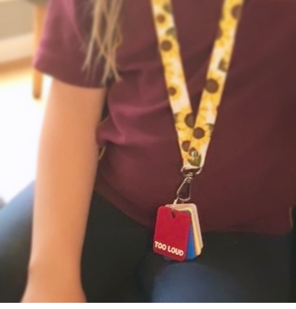 Emotional support tags + lanyard – Emma Jae Custom Laser Designs