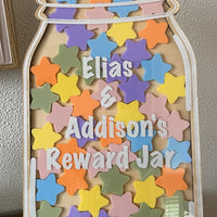 Large Personalised Reward Jar