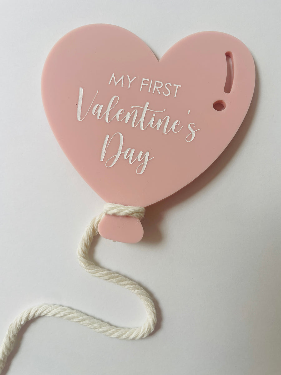 Valentine’s Day Acrylic Balloon