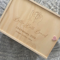 Personalised Baby Keepsake Box