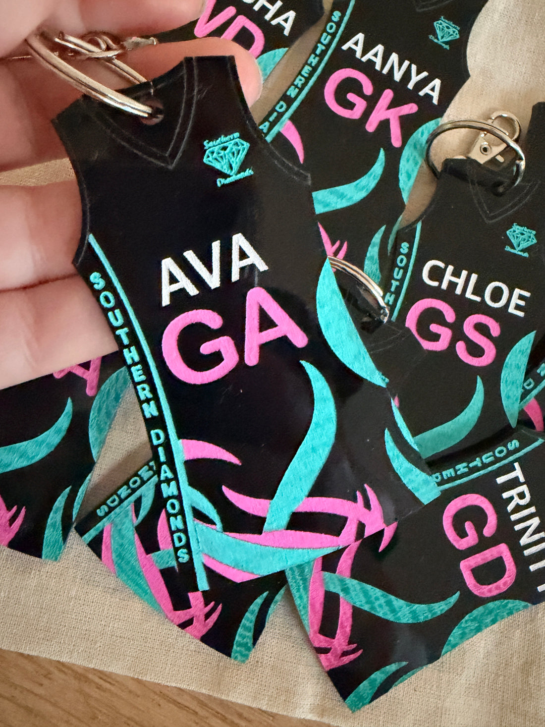 Custom Team Design + First Keyring | $25