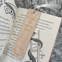 Personalised Bookmark