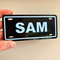 Personalised Walker & Wheelchair Number Plate – Custom Acrylic Accessory for Mobility Aids