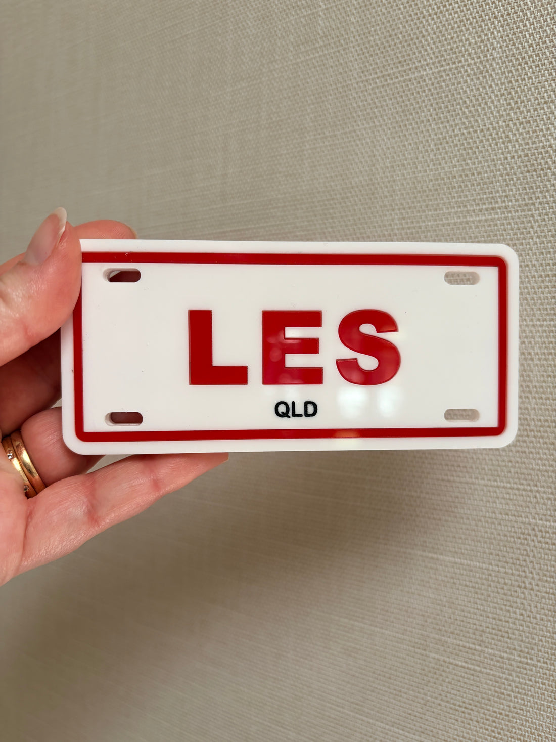 Personalised Walker & Wheelchair Number Plate – Custom Acrylic Accessory for Mobility Aids
