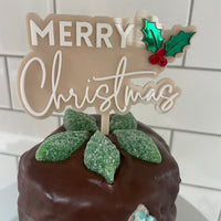 Christmas Cake Topper