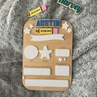 First and Last Day of School Boards - Daisies or Stars (Interchangeable name)