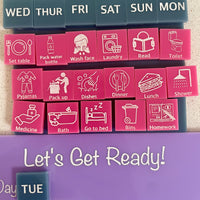 Let’s Get Ready Visual Board