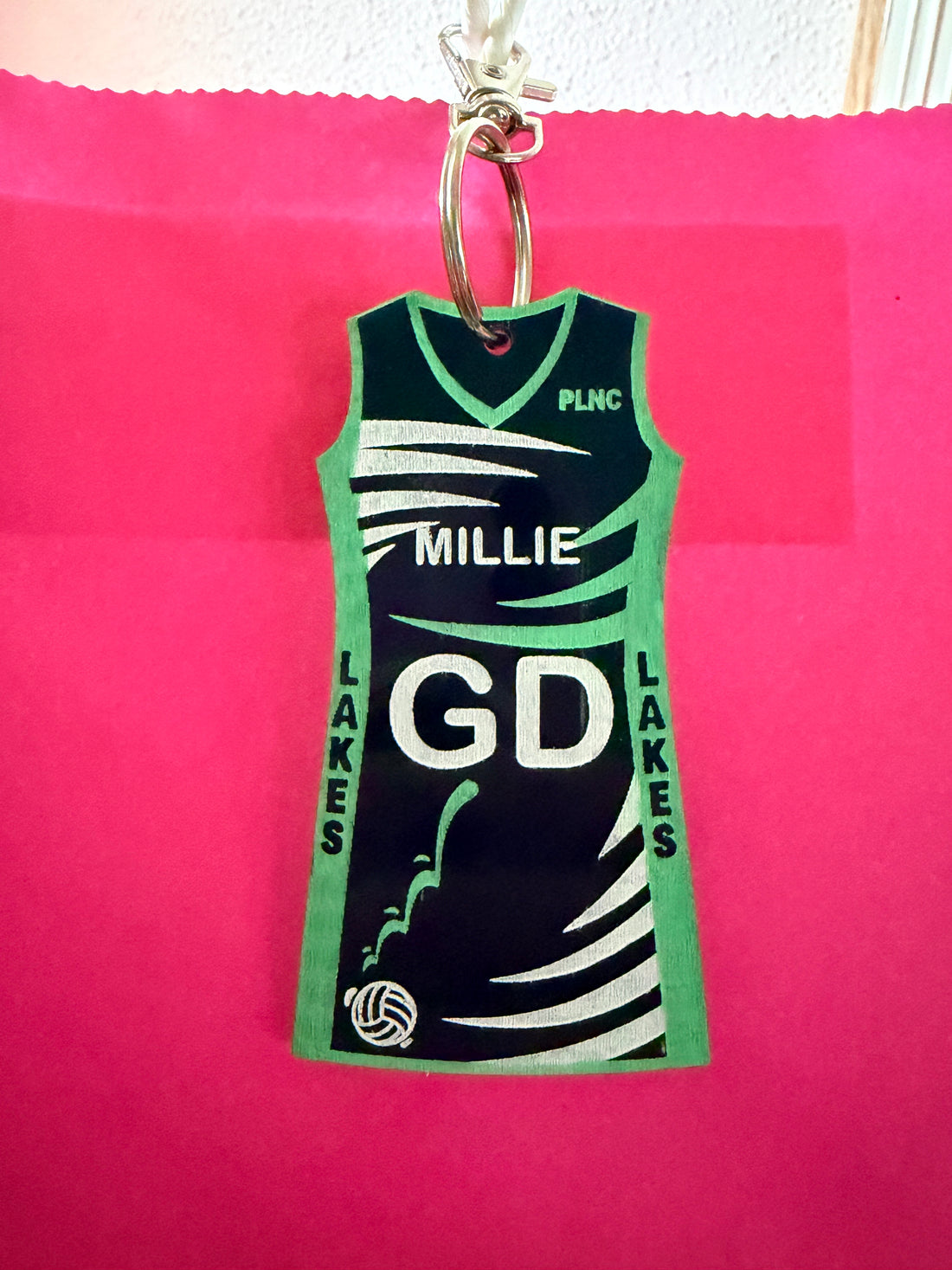Patterson Lakes Netball Club Keyring