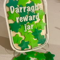 Small Personalised Reward Jar