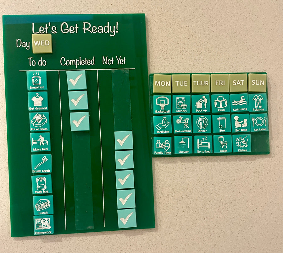 Additional Let’s Get Ready Visual Board Tiles