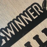 Winner 9 peg medal hanger