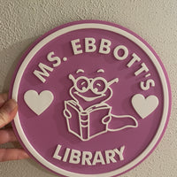 Custom Library Signs