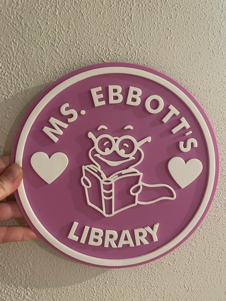 Custom Library Signs