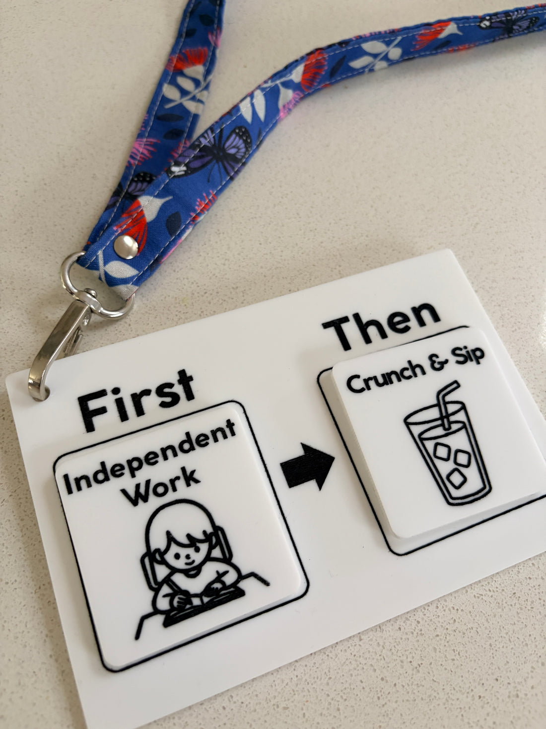 Custom First Then Board for Kids