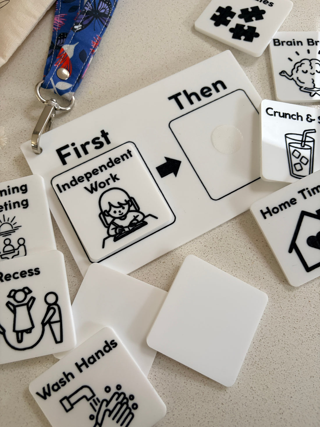 Custom First Then Board for Kids