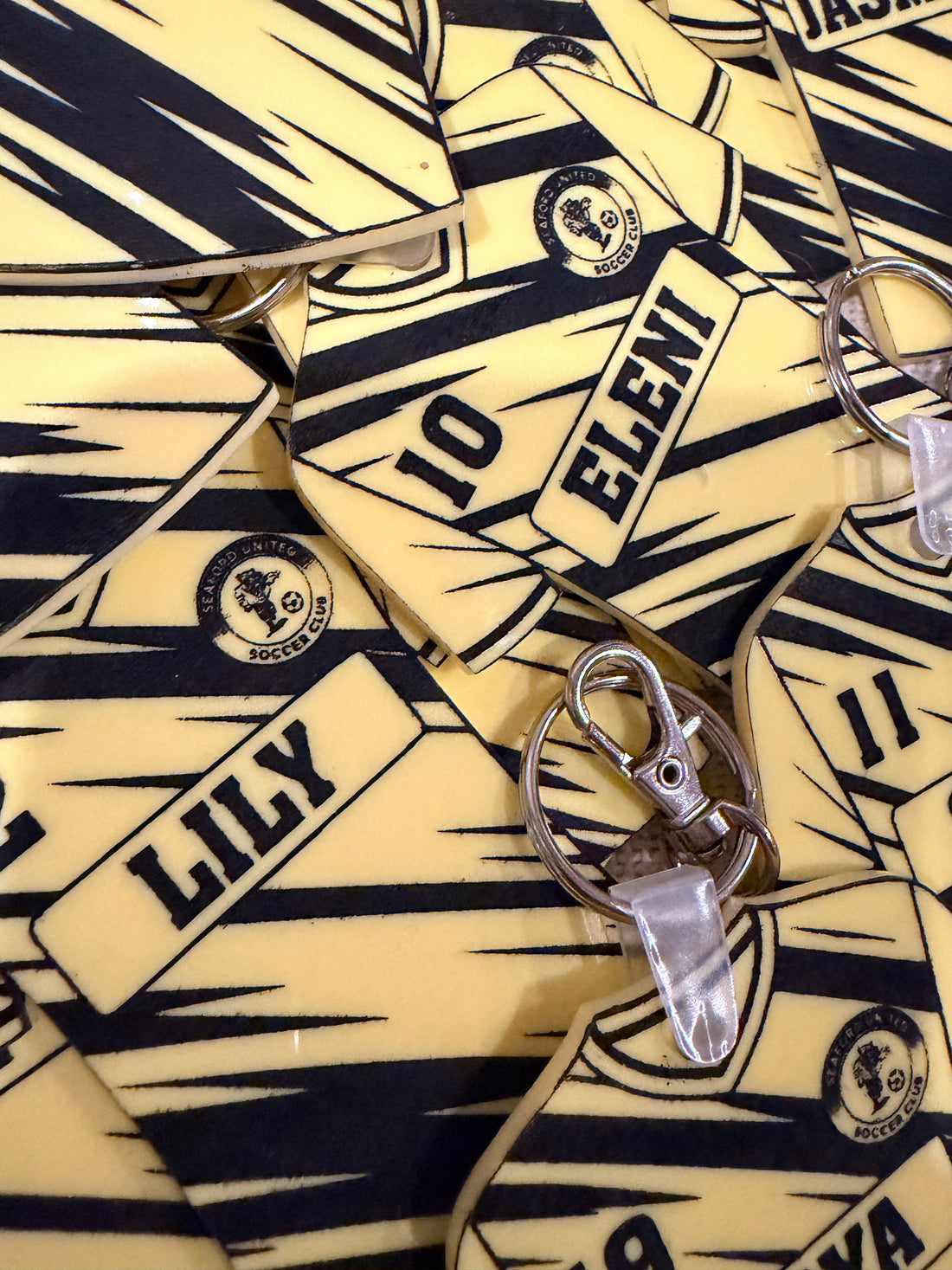 Seaford United Soccer Club Keyring