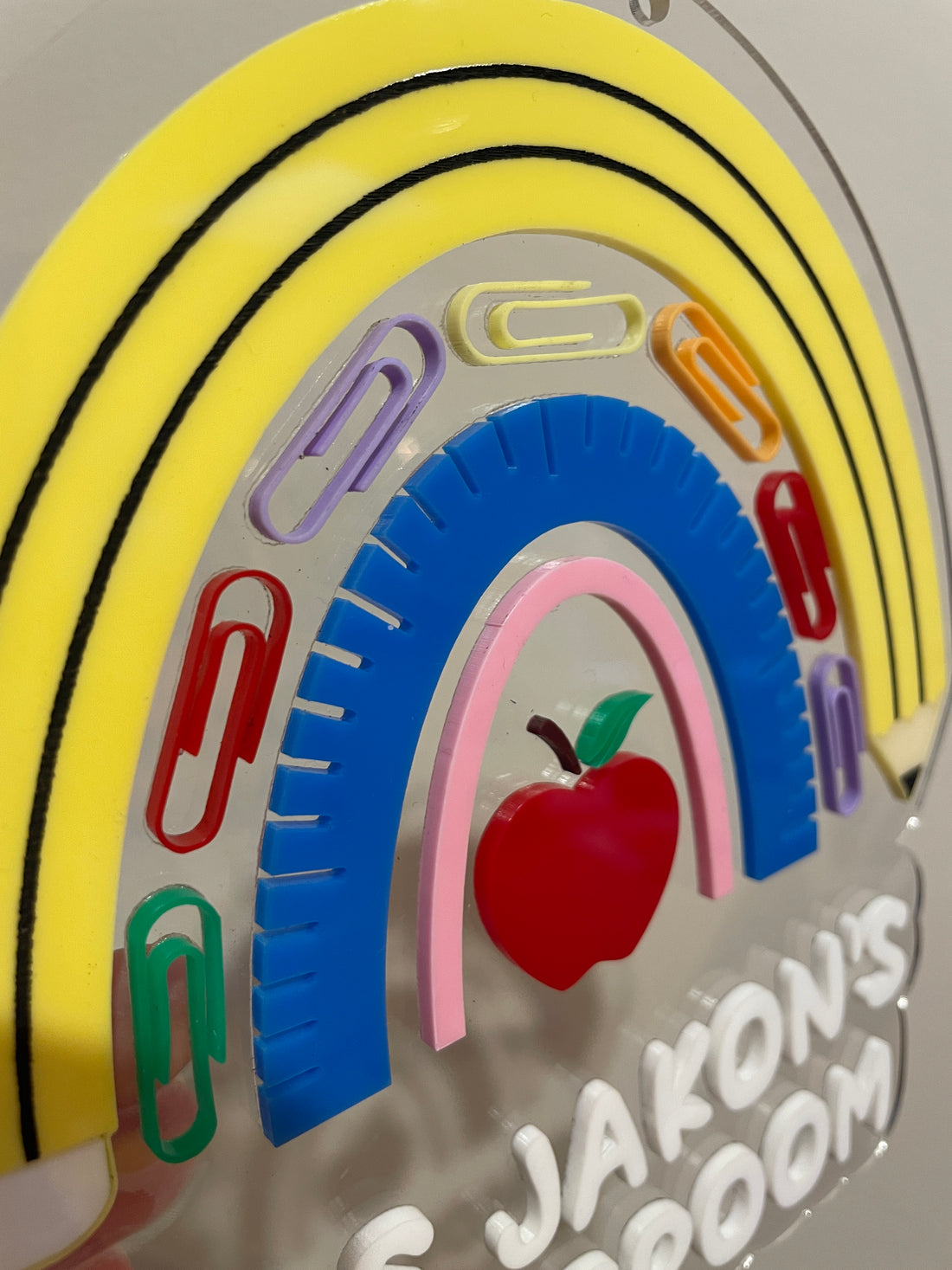 Class Sign Design Acrylic Classroom Sign - Stationery Design – Emma Jae Custom Laser Designs