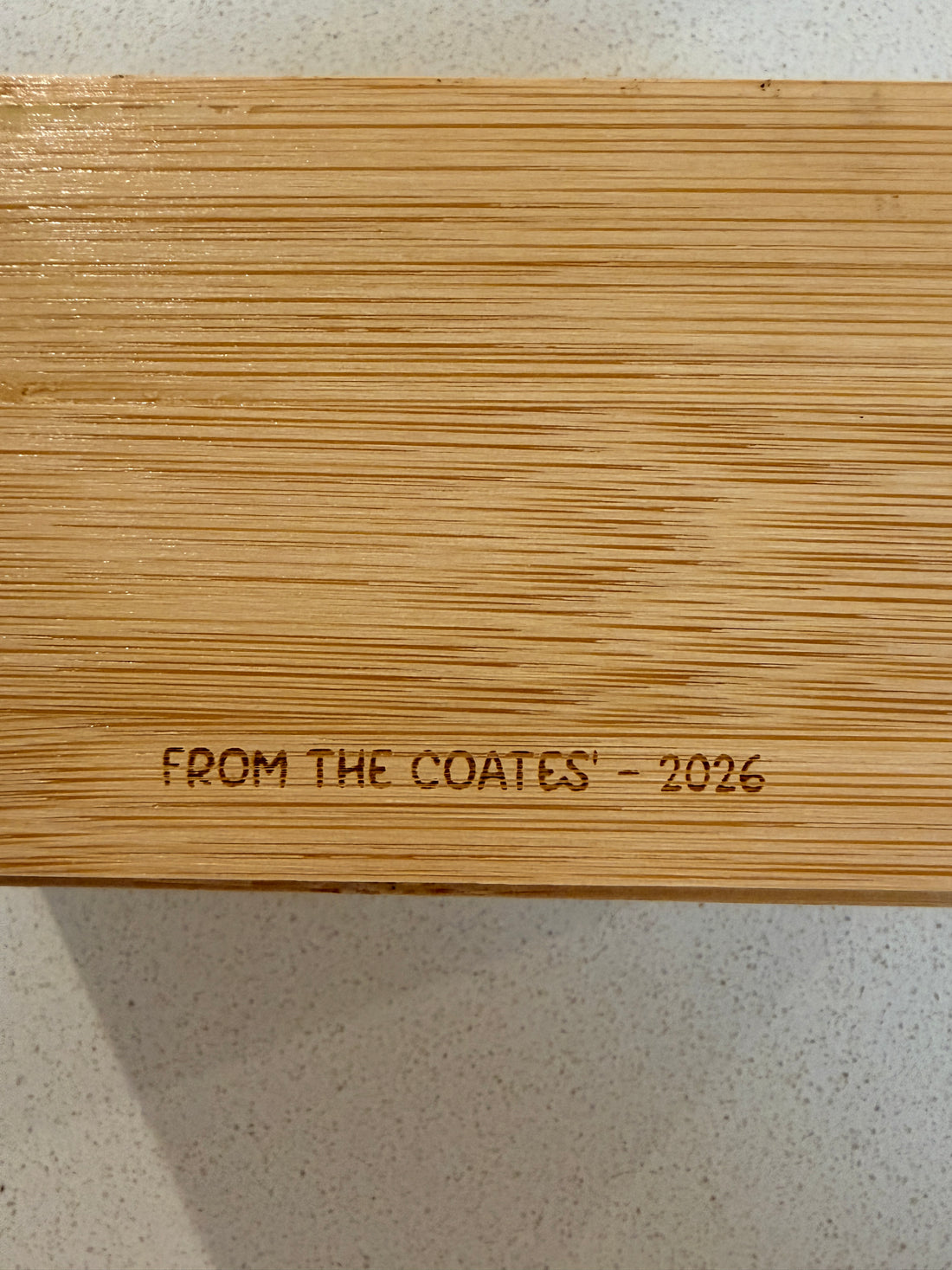 Bamboo pencil cup - Personalised