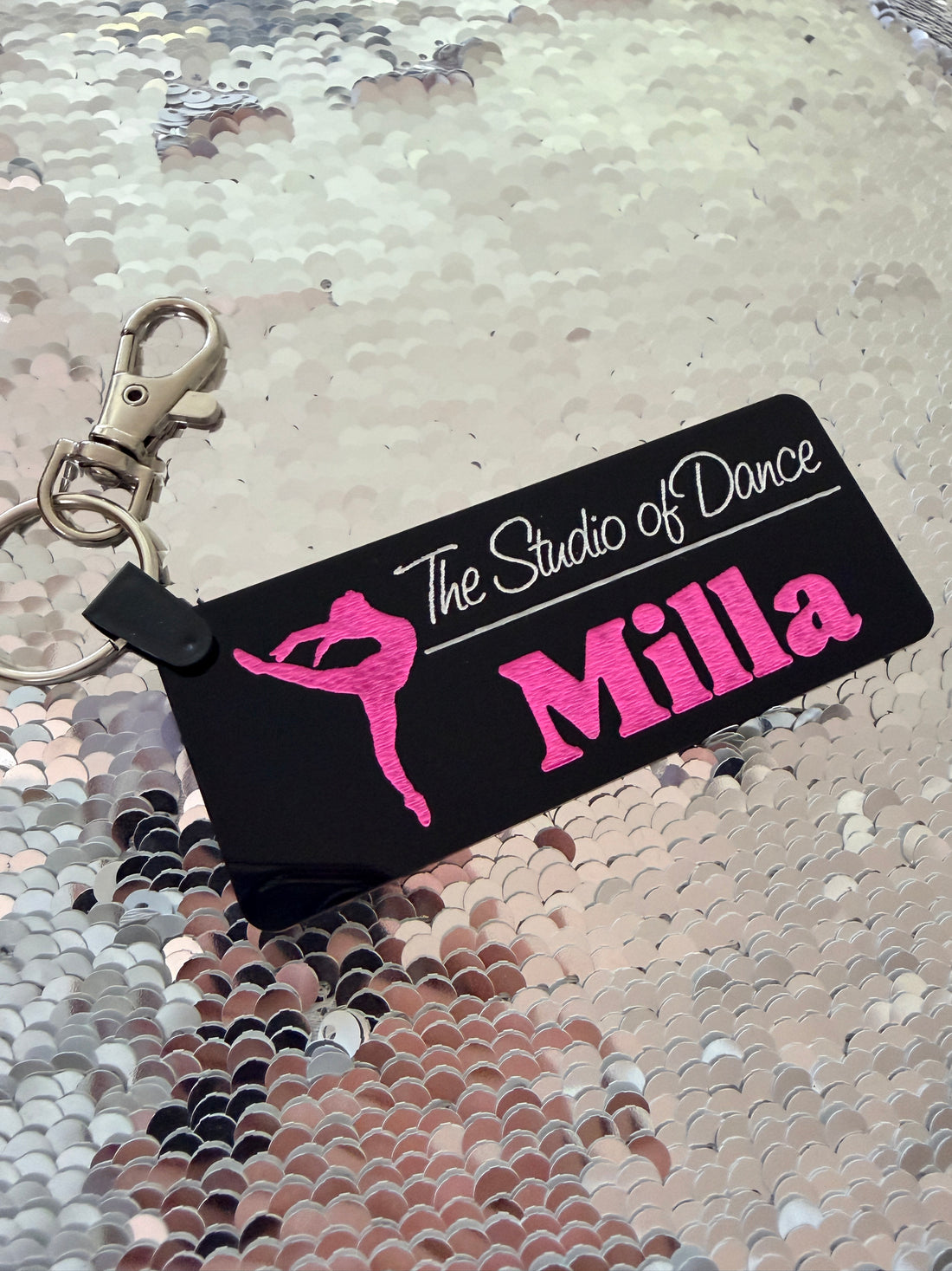 The Studio of Dance personalised keyring