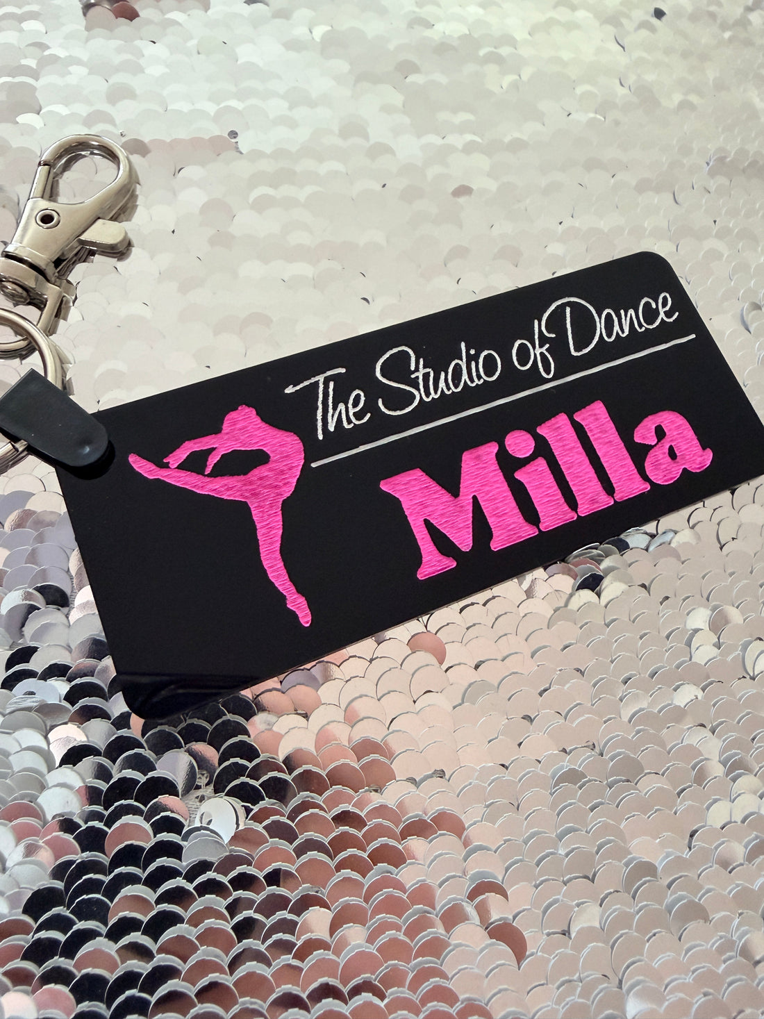 The Studio of Dance personalised keyring