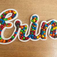 Personalised Lolly Letter Tray + Wall Art