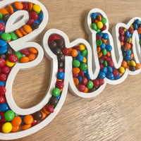 Personalised Lolly Letter Tray + Wall Art