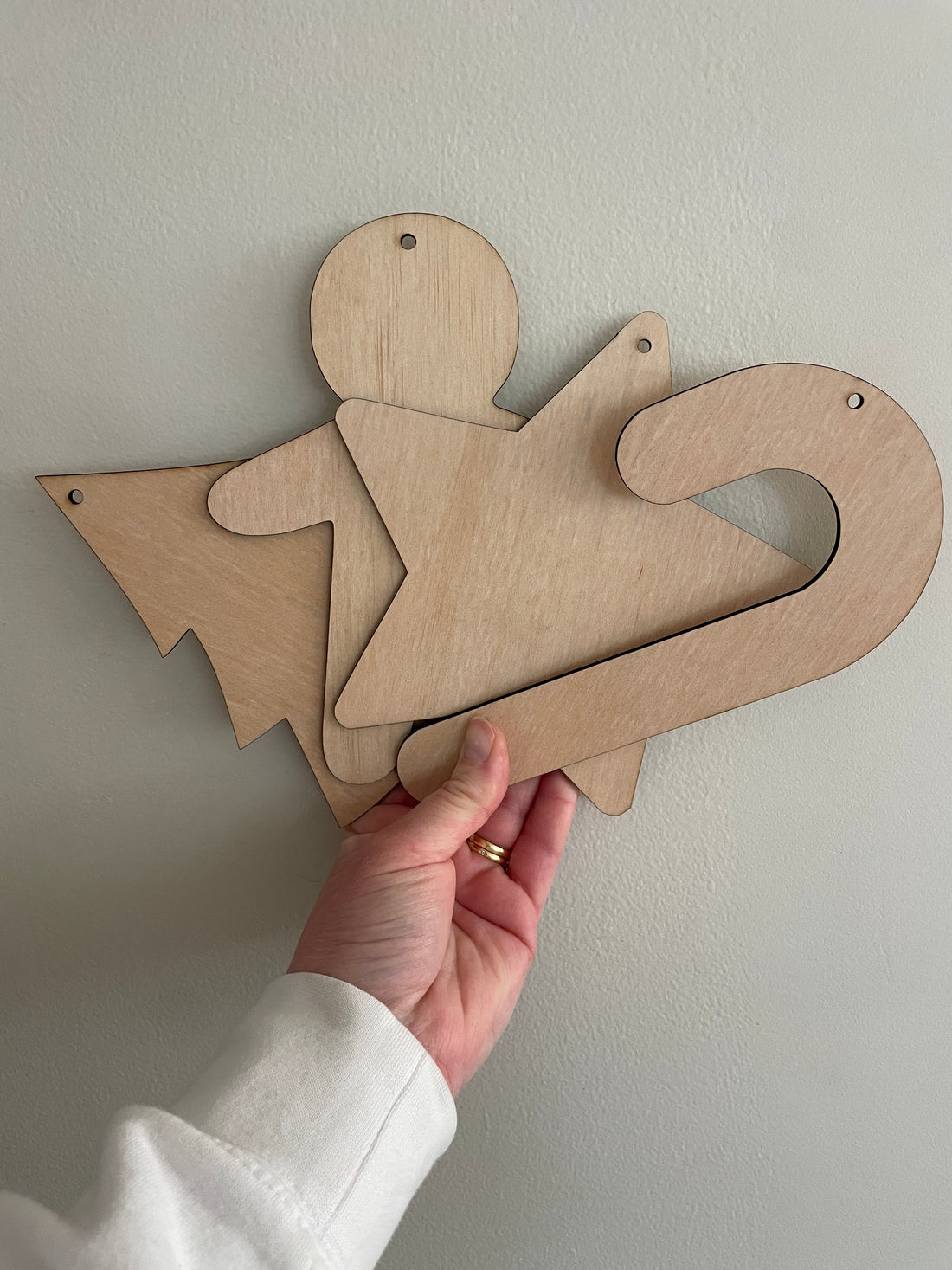 DIY Christmas Shapes – Set of 4