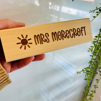 Personalised Whiteboard & Chalkboard Duster