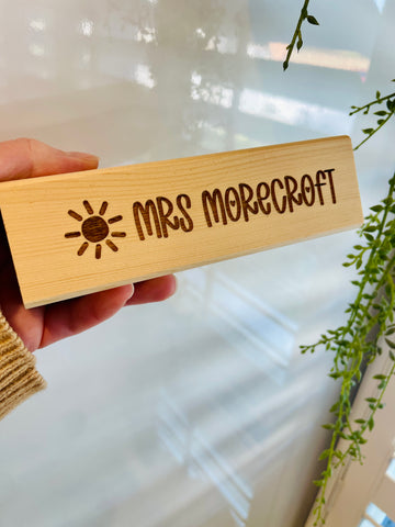 Personalised Whiteboard & Chalkboard Duster