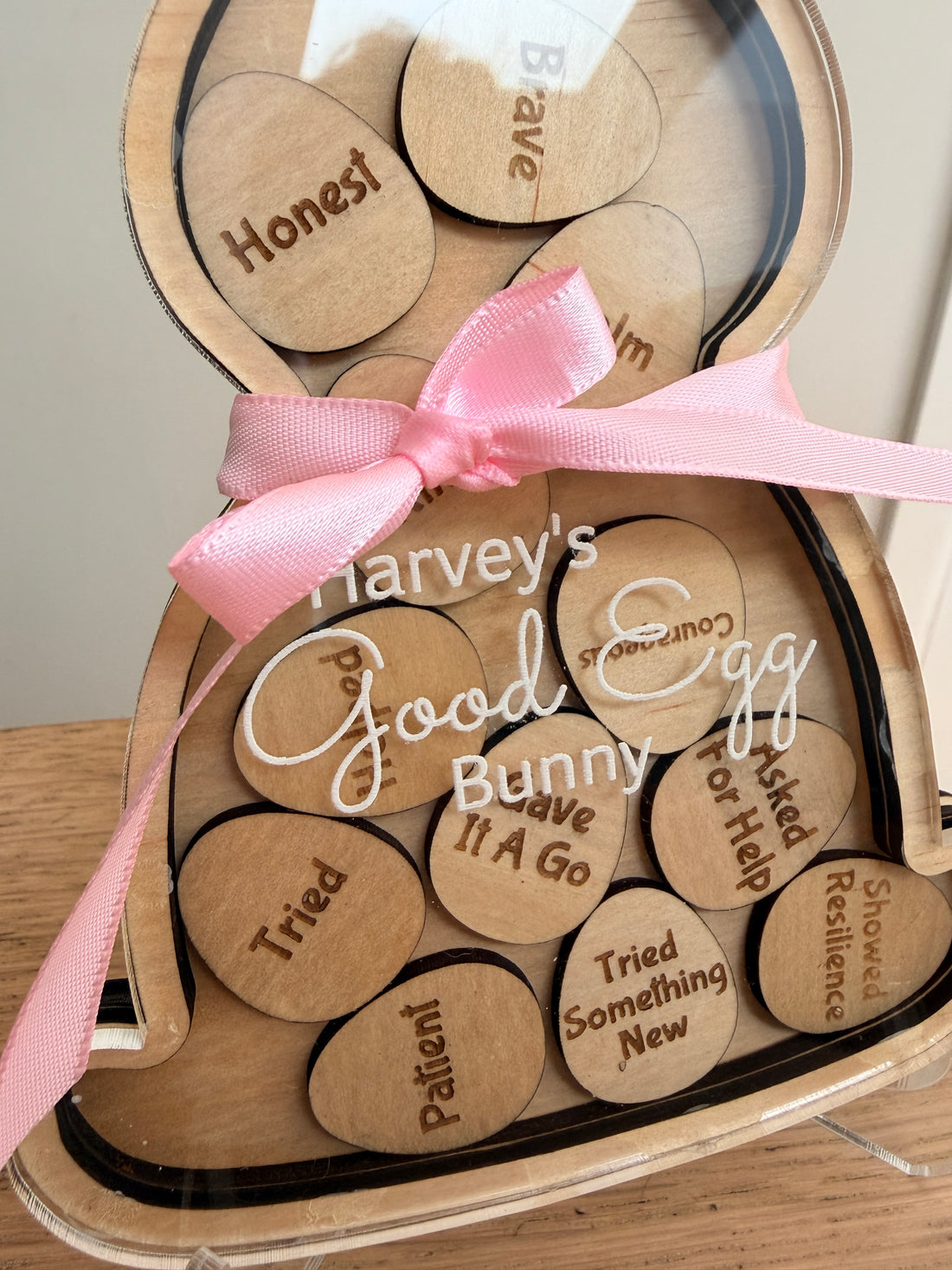 Personalised Good Egg Bunny | Easter Encouragement Countdown for Kids