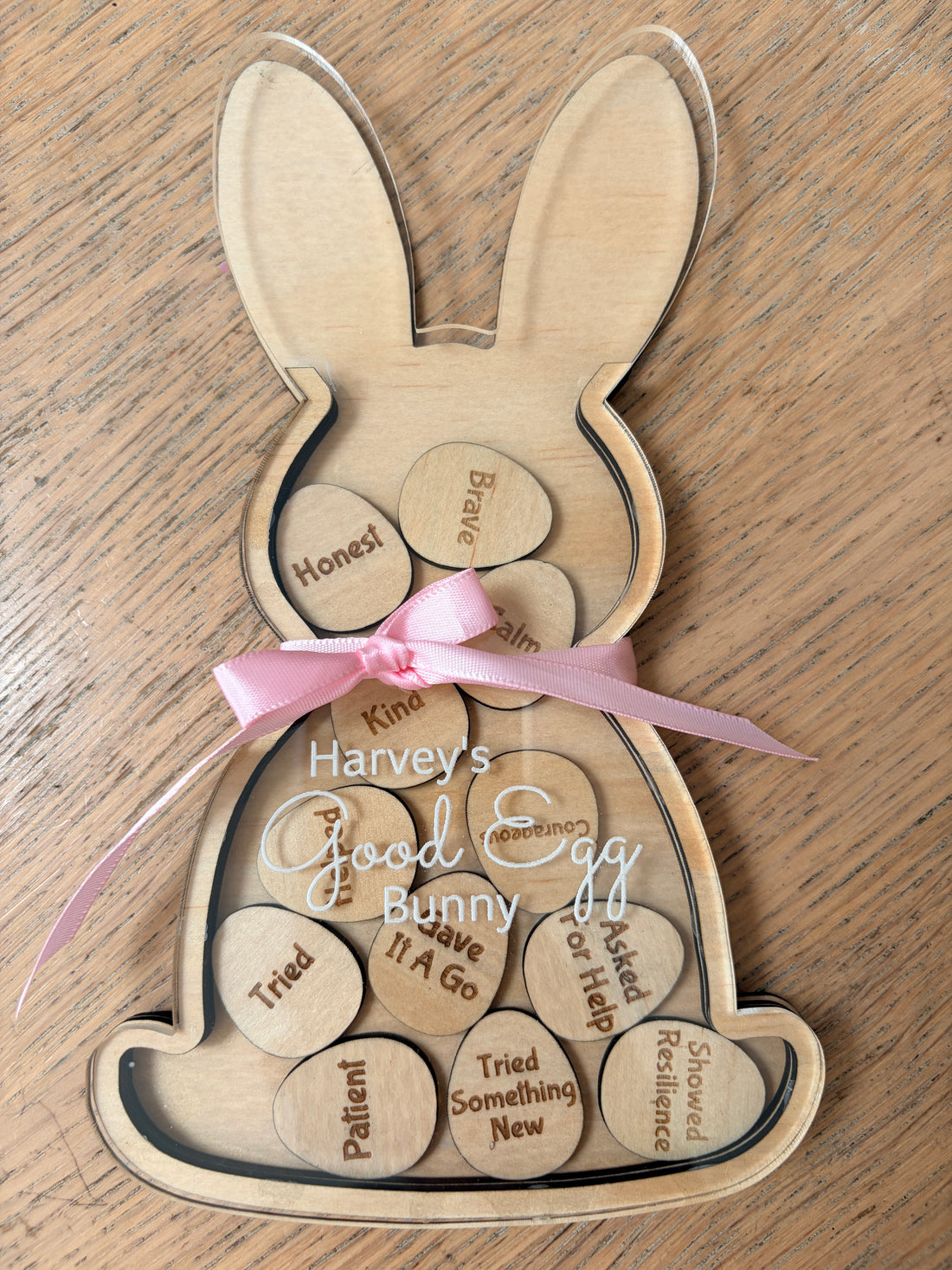 Personalised Good Egg Bunny | Easter Encouragement Countdown for Kids