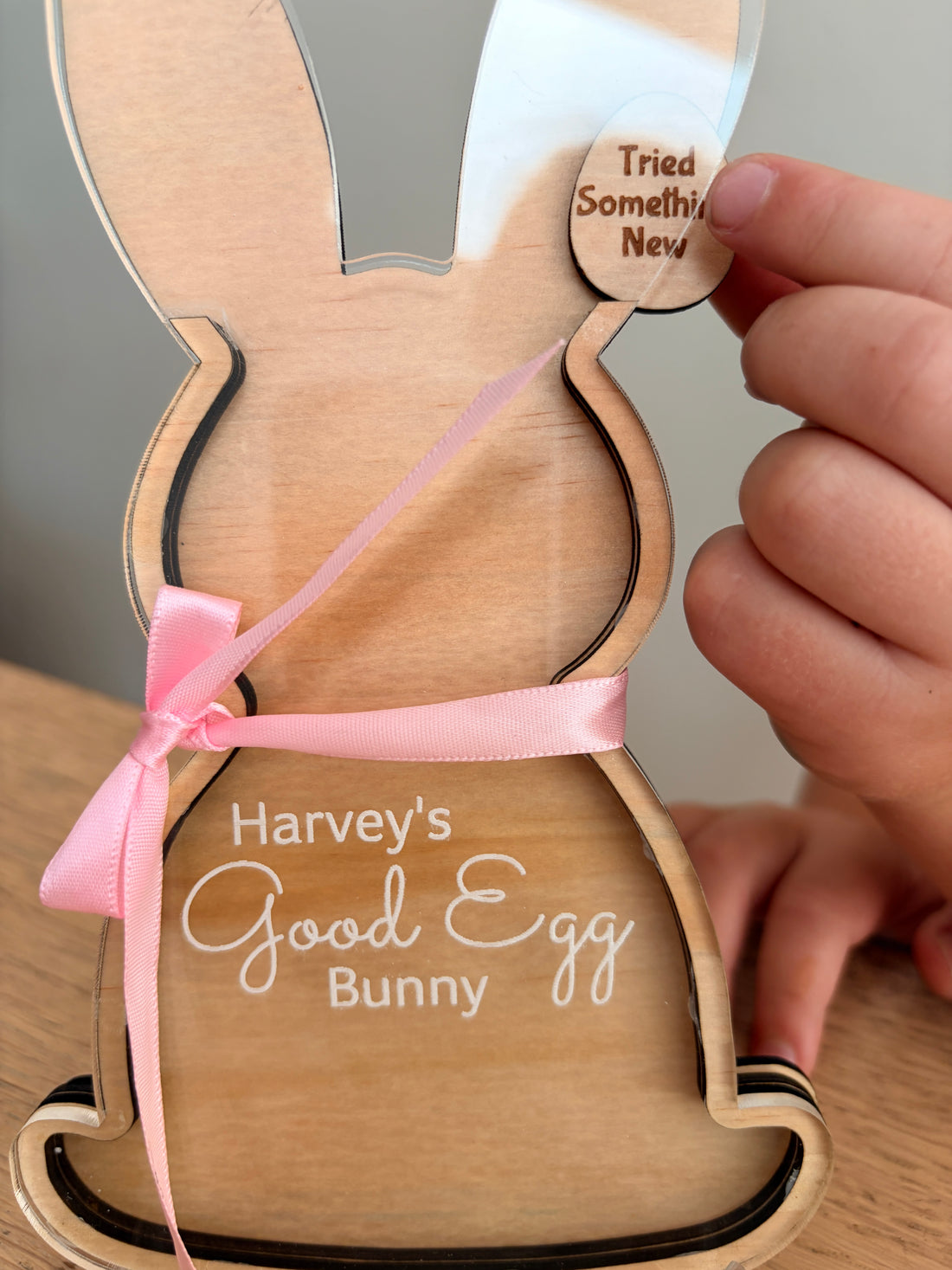 Personalised Good Egg Bunny | Easter Encouragement Countdown for Kids