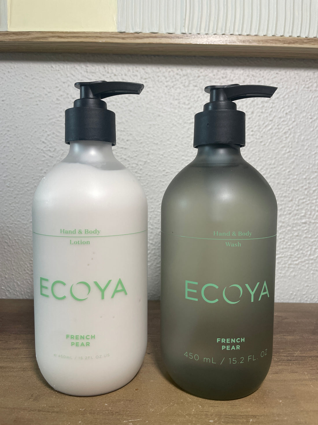 Ecoya body wash & body lotion