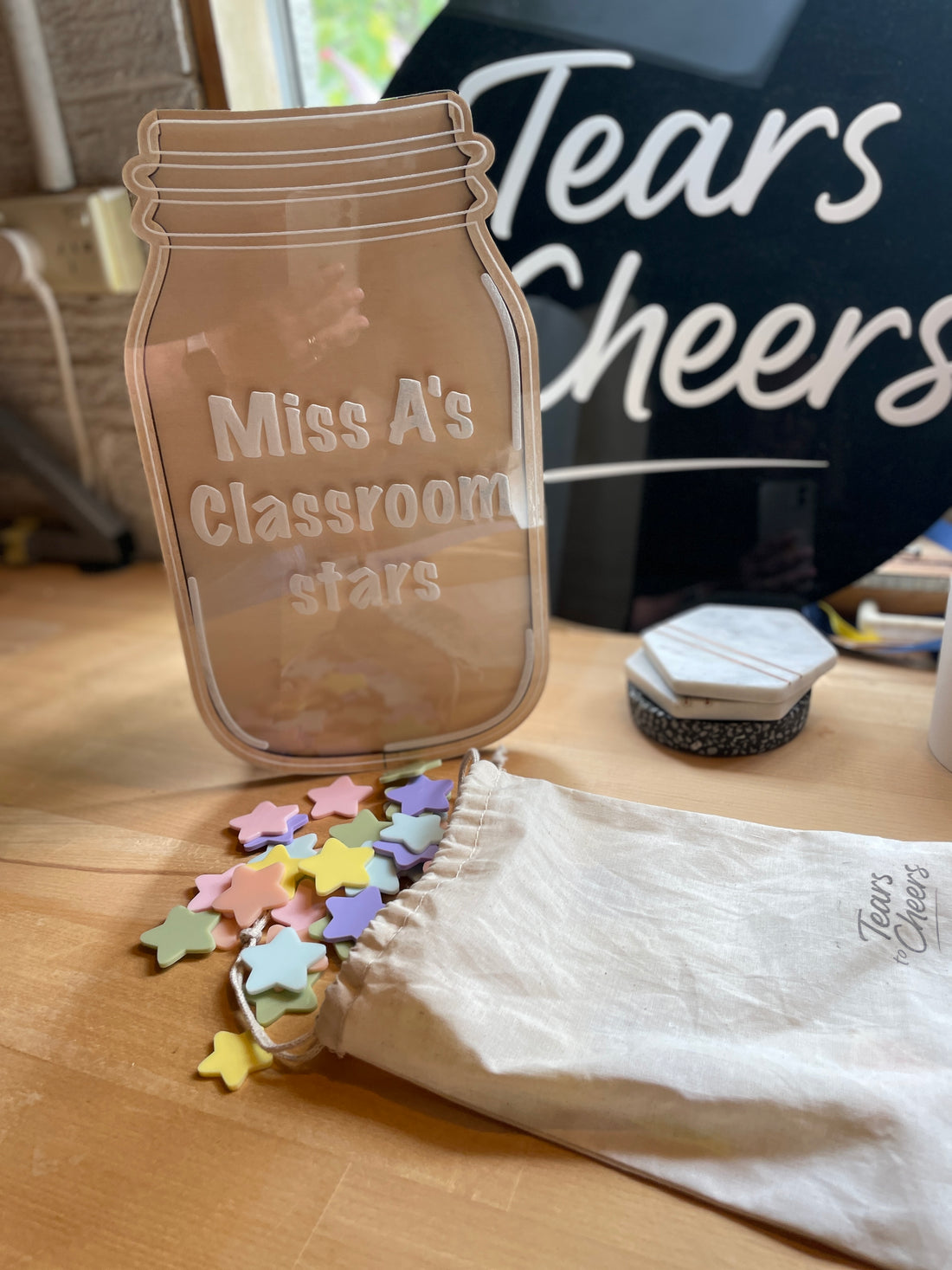 Large Personalised Reward Jar