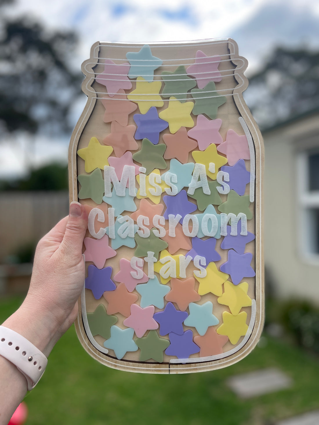 Large Personalised Reward Jar