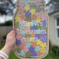 Large Personalised Reward Jar