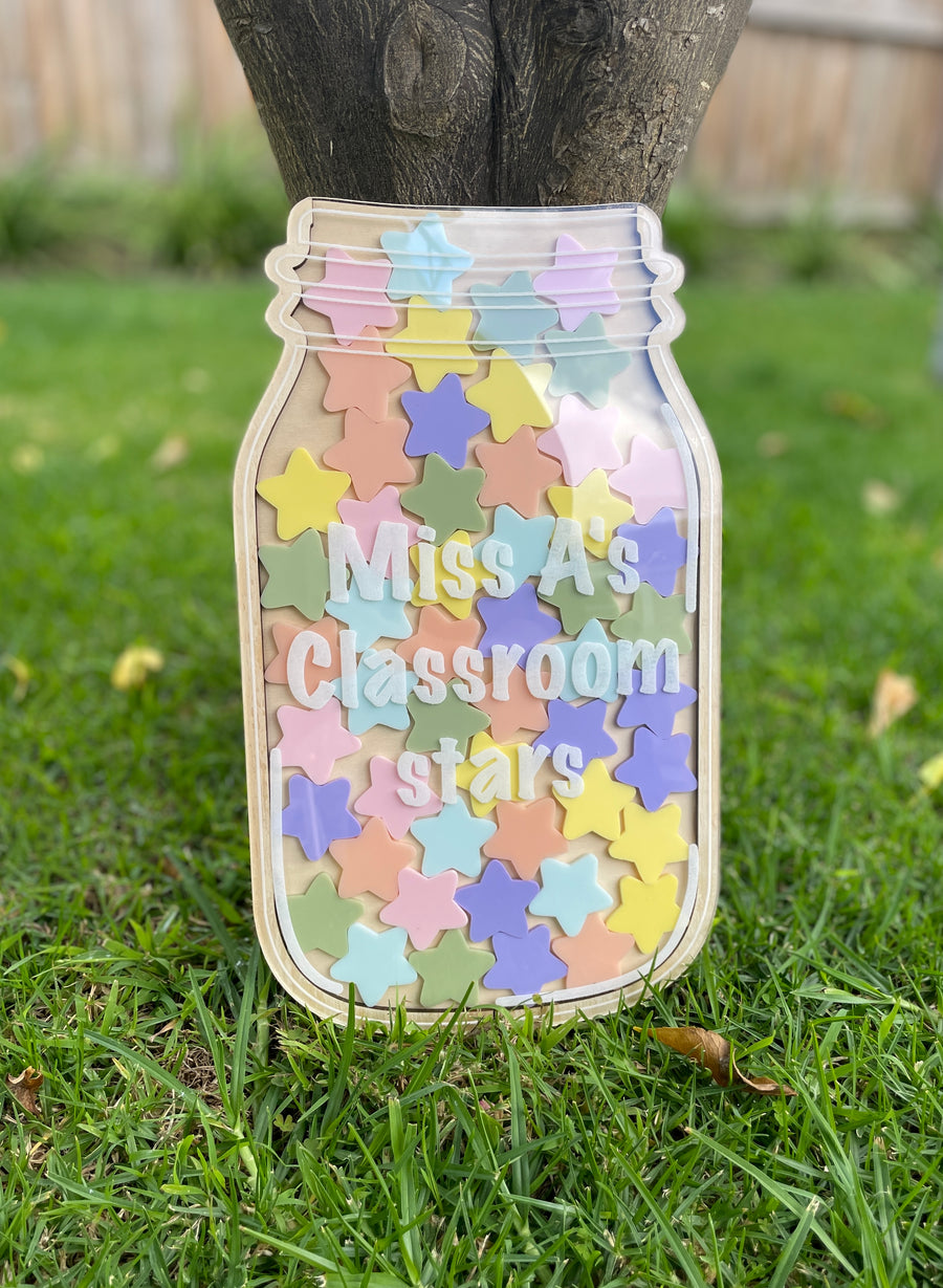 Large Personalised Reward Jar