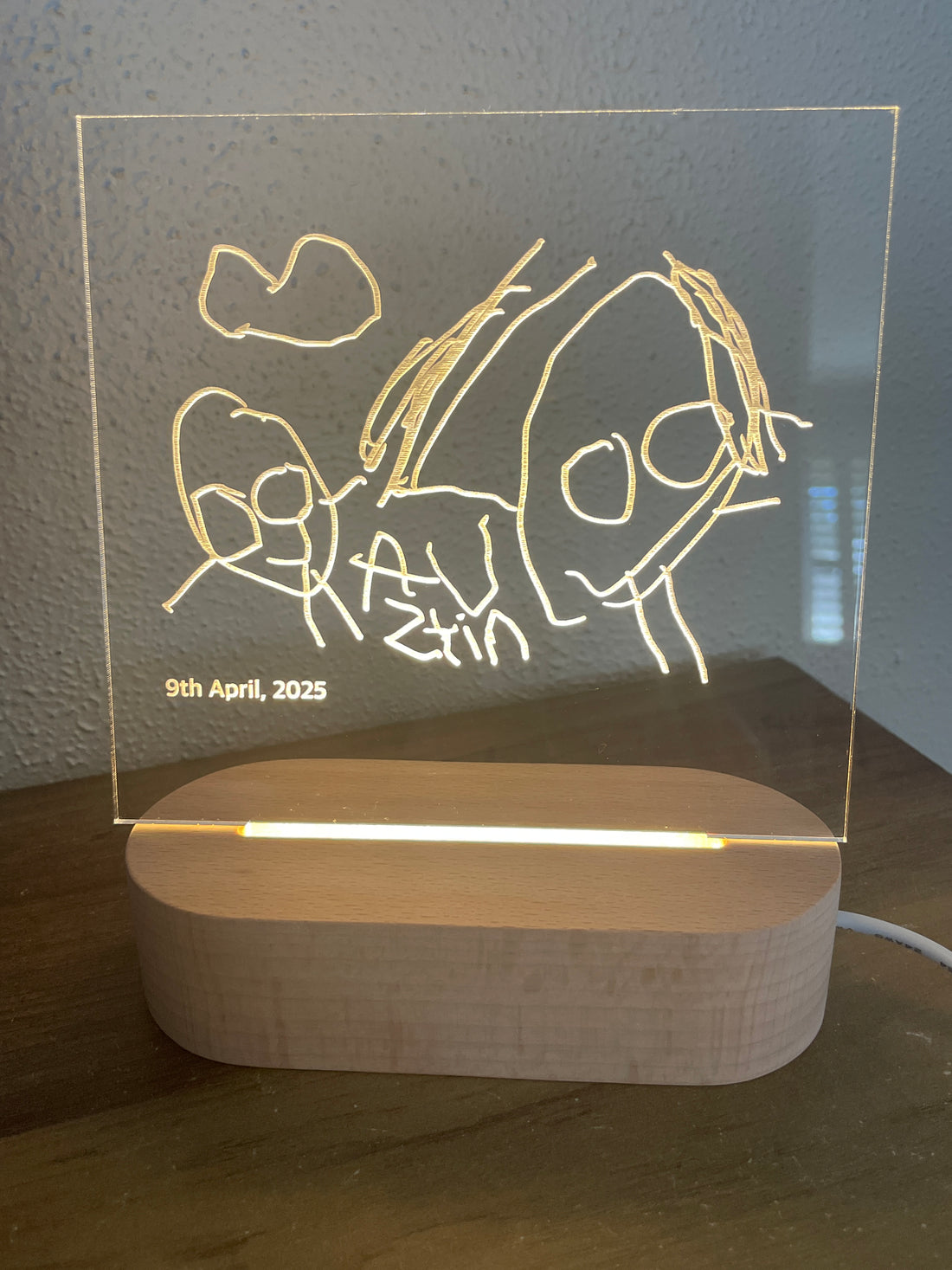 Additional Memory Light Acrylic