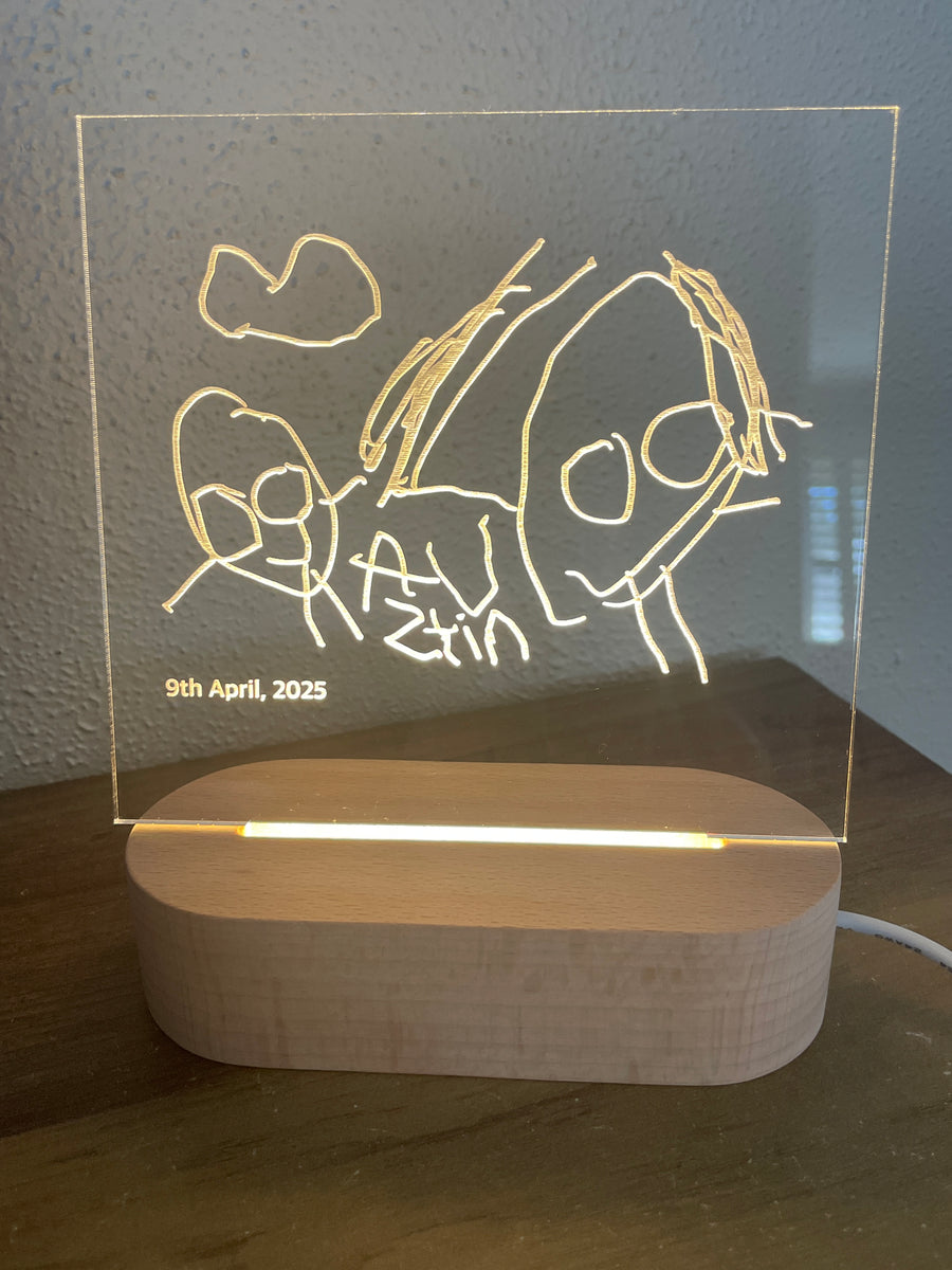 Additional Memory Light Acrylic