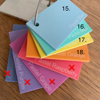 Personalised First & Last day of school boards - Interchangeable First/Last