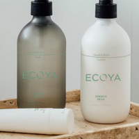 Ecoya body wash & body lotion