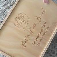 Personalised Baby Keepsake Box