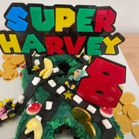 Super Mario cake topper