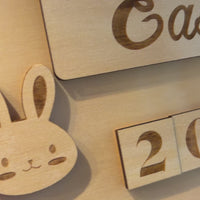Interchangeable Holiday Photo Board | Wooden Milestone Sign | Christmas, Easter & Yearly Photo Prop