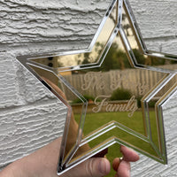 Personalised Christmas Star Tree Topper